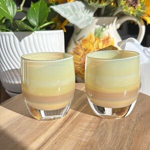 Twins!! glassybaby “friendship” selling as a set of two.